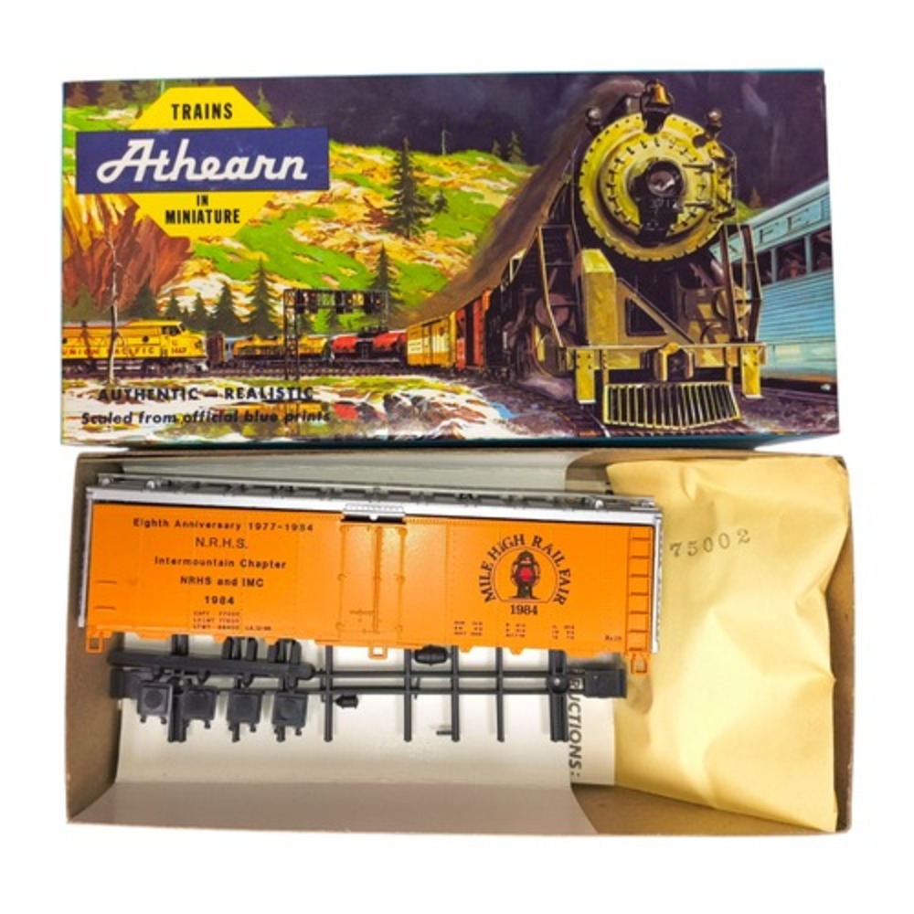 Athearn 40' Steel Reefer 8th NRHS Mile High Railfair 1984 HO Kit